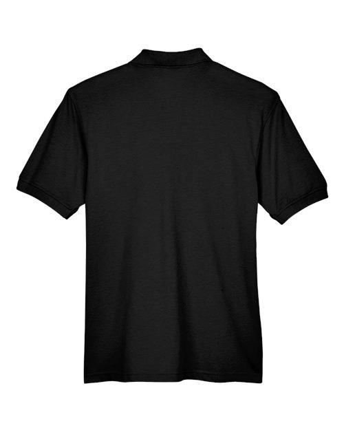 Harriton Men's Easy Blend™ Polo with Pocket - M265P - Image 4
