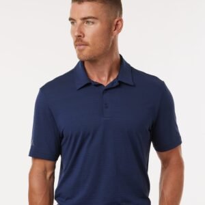 Adidas Men's Textured Stripe Polo - A704