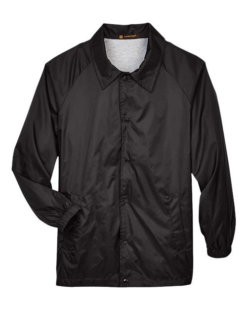 Harriton - Unisex Nylon Staff Jacket - M775 - Image 2