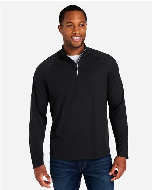 CORE365 Men's Origin Performance Pique Quarter-Zip Pullover - CE418 - Image 6