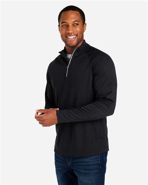 CORE365 Men's Origin Performance Pique Quarter-Zip Pullover - CE418 - Image 8