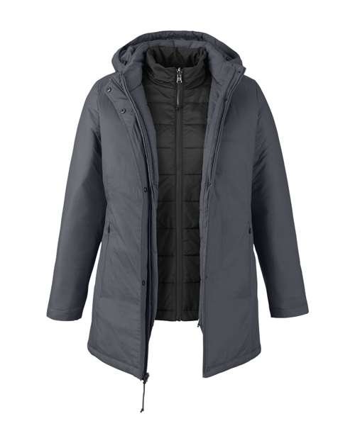 CORE365 - Women's Inspire 3-in-1 Jacket with Insulated Liner - CE725W - Image 9