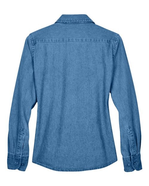 Harriton - Women's Denim Shirt - M550W - Image 9