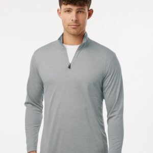 AllPro - Men's Pro-Lock Performance Mélange Quarter-Zip Pullover - 4HM700