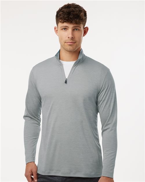 AllPro - Men's Pro-Lock Performance Mélange Quarter-Zip Pullover - 4HM700 - Image 3