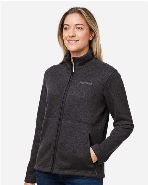 Marmot - Women's Drop Line Fleece Jacket - M16250 - Image 8
