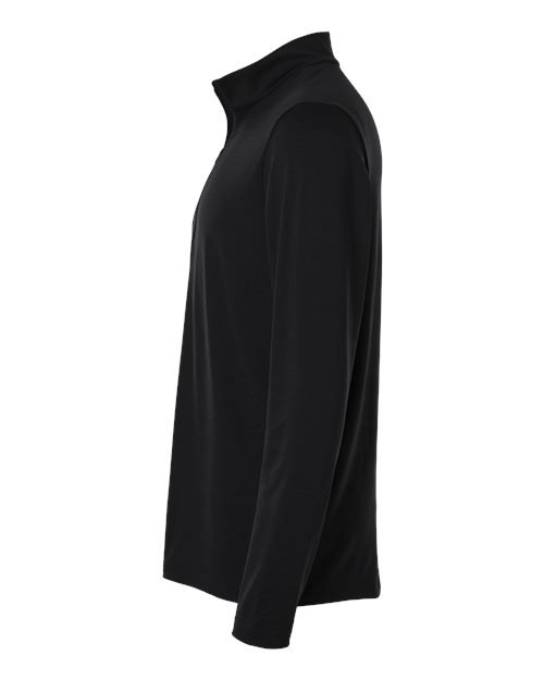 Adidas Men's Textured Stripe Quarter-Zip Pullover - A708 - Image 5