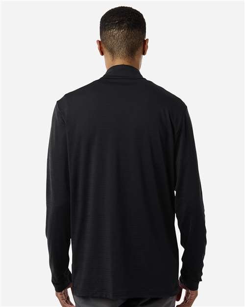 Adidas Men's Textured Stripe Quarter-Zip Pullover - A708 - Image 7