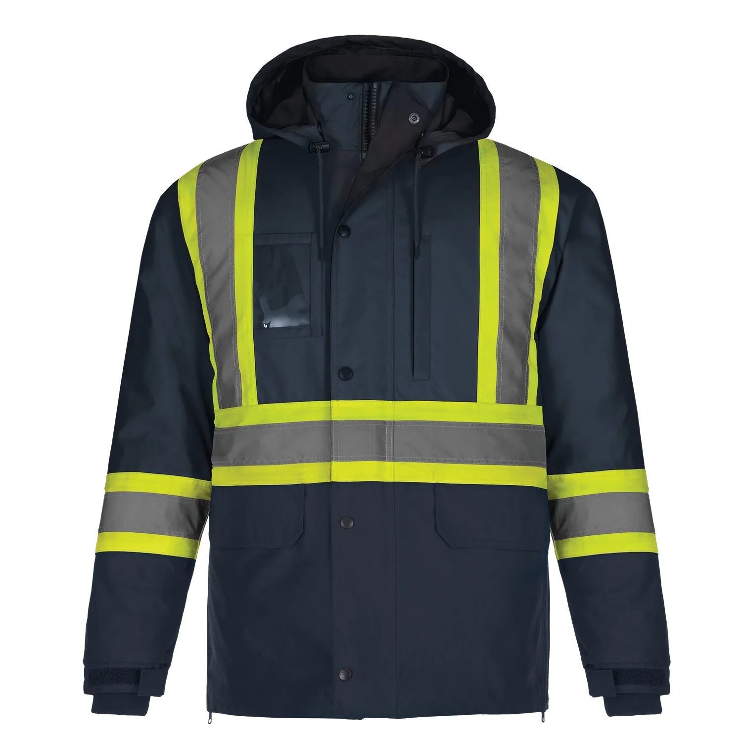 L01275 - Kenworth - Hi-Vis 5in1 Parka with Detachable Hood - Image 13