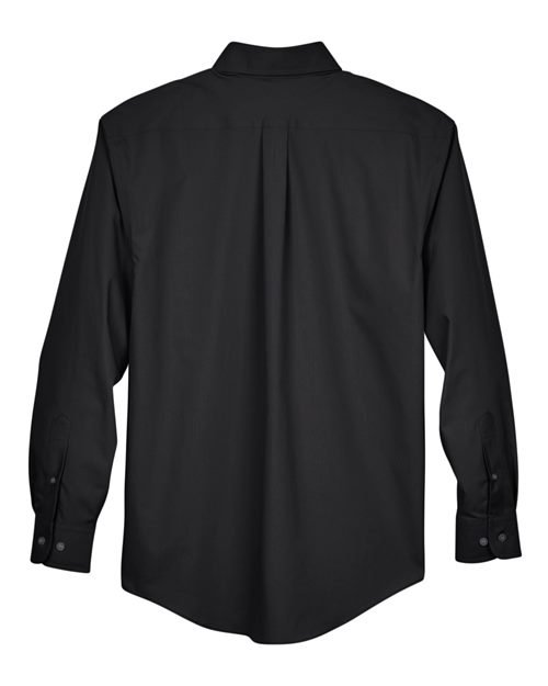 Devon & Jones - Men's Crown Collection® Broadcloth Woven Dress Shirt - D620 - Image 4
