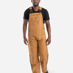 Berne Apparel Men's Slab Unlined Duck Bib Overall - B1067