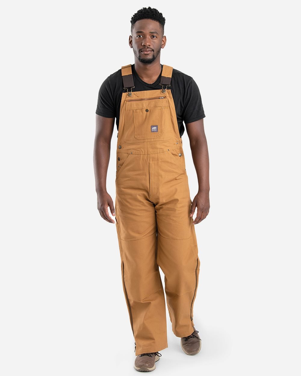 Berne Apparel Men's Slab Unlined Duck Bib Overall - B1067