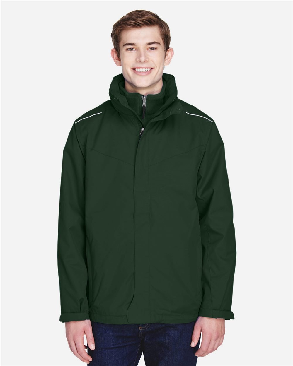 CORE365 Men's Region 3-in-1 Jacket with Fleece Liner - 88205