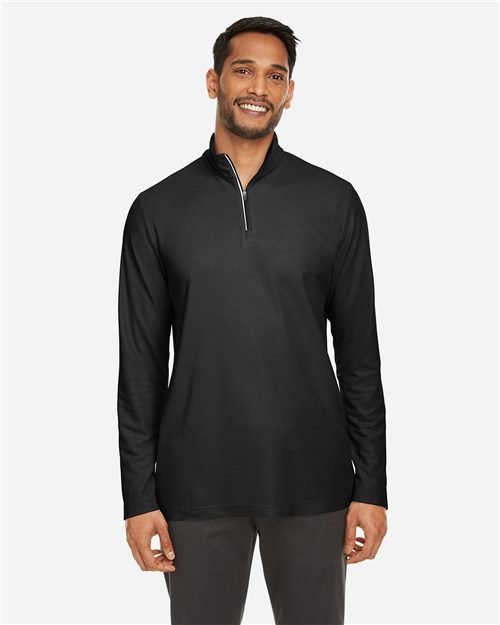 CORE365 - Men's Fusion ChromaSoft™ Pique Quarter-Zip Pullover - CE405 - Image 3