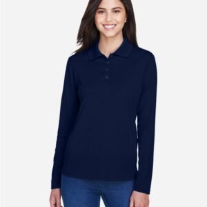 CORE365 Women's Pinnacle Performance Long Sleeve Piqué Polo - 78192