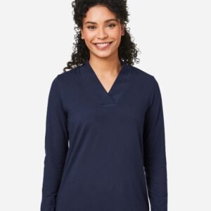 Devon & Jones Women's Raleigh Shawl Collar Knit Top - DP121W