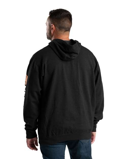 Berne Apparel Men's Tall Signature Sleeve Hooded Sweatshirt - SP401T - Image 4
