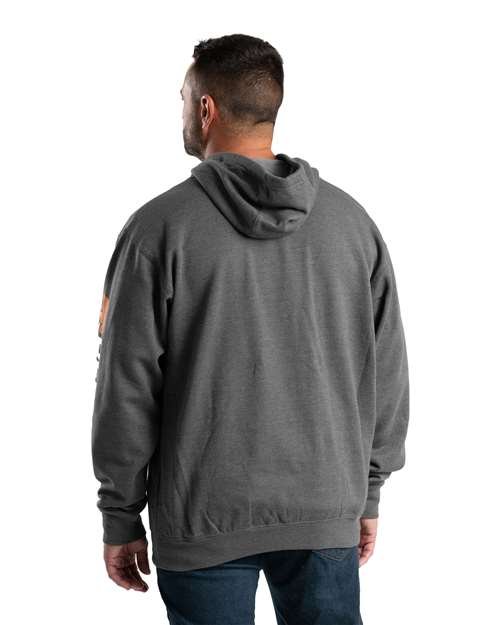 Berne Apparel Men's Tall Signature Sleeve Hooded Sweatshirt - SP401T - Image 7
