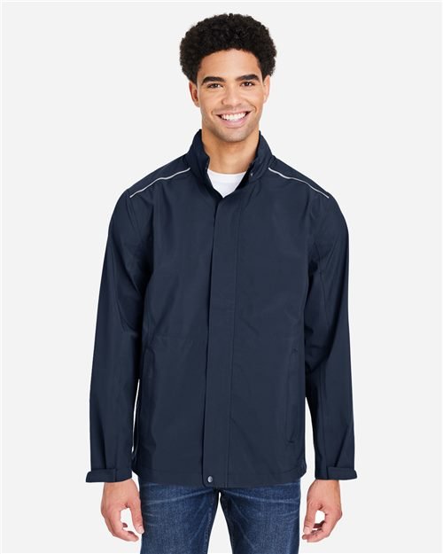 CORE365 - Men's Barrier Packable Waterproof Rain Jacket - CE712 - Image 3
