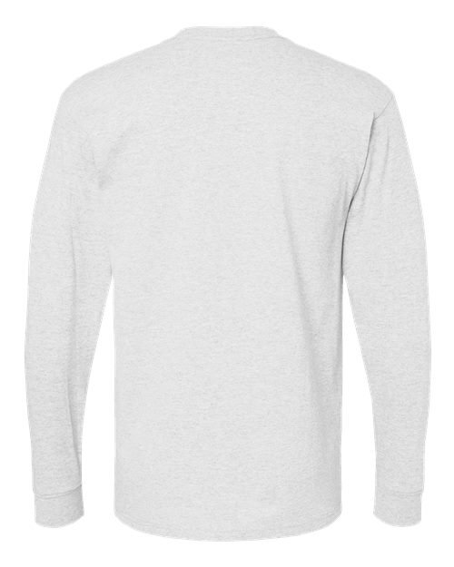 M&O Unisex Gold Soft Touch Long Sleeve T-Shirt - 4820 - Image 4