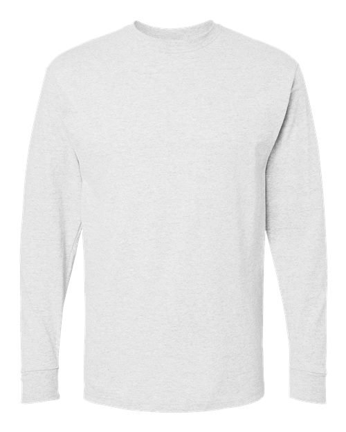 M&O Unisex Gold Soft Touch Long Sleeve T-Shirt - 4820 - Image 2