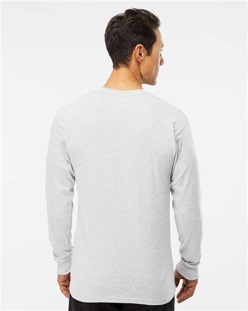 M&O Unisex Gold Soft Touch Long Sleeve T-Shirt - 4820 - Image 7
