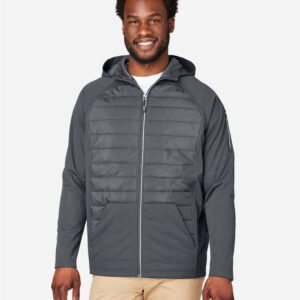 CORE365 - Unisex Techno Lite Hybrid Hooded Jacket - CE808