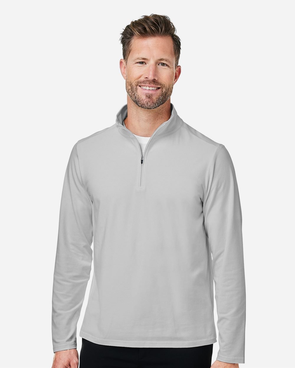 Devon & Jones - Men's Raleigh Stretch Quarter-Zip Pullover - DG425