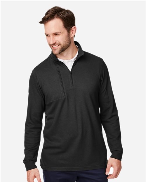 Devon & Jones - Men's New Classics® Performance Quarter-Zip Pullover - DG400 - Image 3
