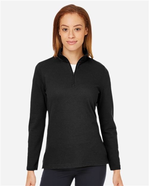 Devon & Jones - Women's New Classics® Performance Quarter-Zip Pullover - DG400W - Image 3