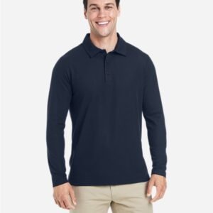 CORE365 Men's Fusion ChromaSoft™ Long Sleeve Pique Polo - CE112L