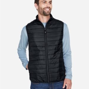 CORE365 Men's Prevail Packable Puffer Vest - CE702