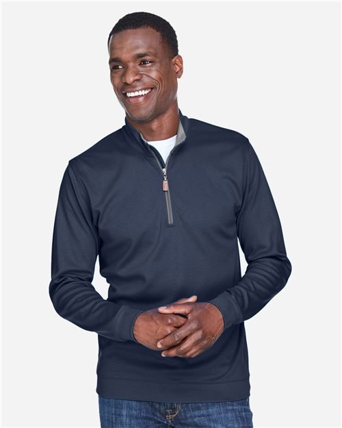 Devon & Jones Men's DRYTEC20™ Performance Quarter-Zip Pullover - DG479 - Image 3