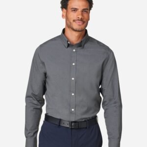 Devon & Jones Men's CrownLux Performance® Spencer Poplin Dress Shirt - DG505