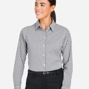 Devon & Jones Women's CrownLux Performance® Gingham Dress Shirt - DG536W