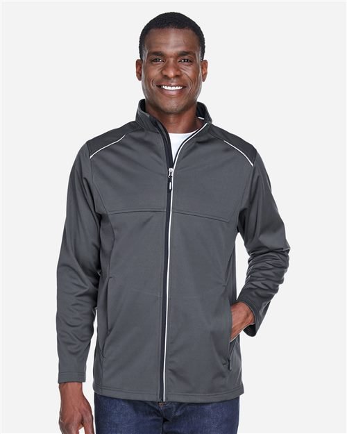 CORE365 - Men's Tall Techno Lite Three-Layer Knit Tech-Shell - CE708T - Image 3