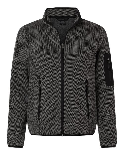 North End - Women's Jasper Full-Zip Fleece Jacket - NE730W - Image 2