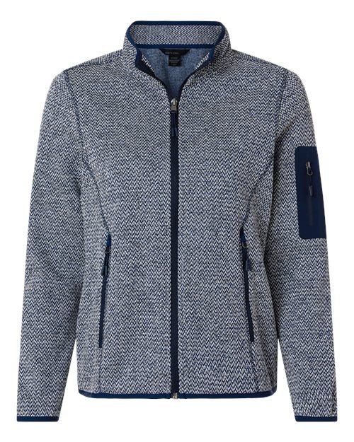 North End - Women's Jasper Full-Zip Fleece Jacket - NE730W - Image 9