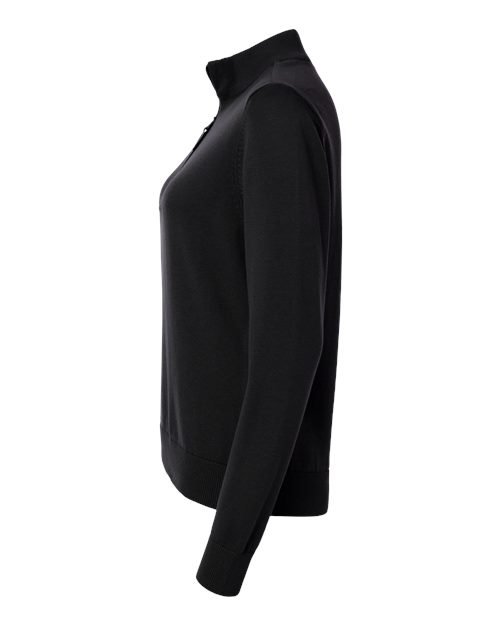Devon & Jones - Women's New Classics Quarter-Zip Sweater - DG446W - Image 5