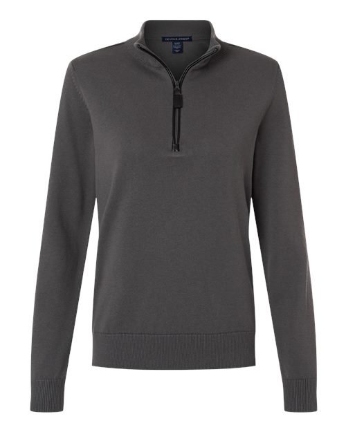 Devon & Jones - Women's New Classics Quarter-Zip Sweater - DG446W - Image 9