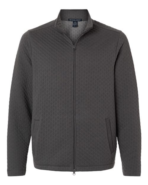 Devon & Jones Men's Berkeley Textured Full-Zip Jacket - DG740 - Image 9