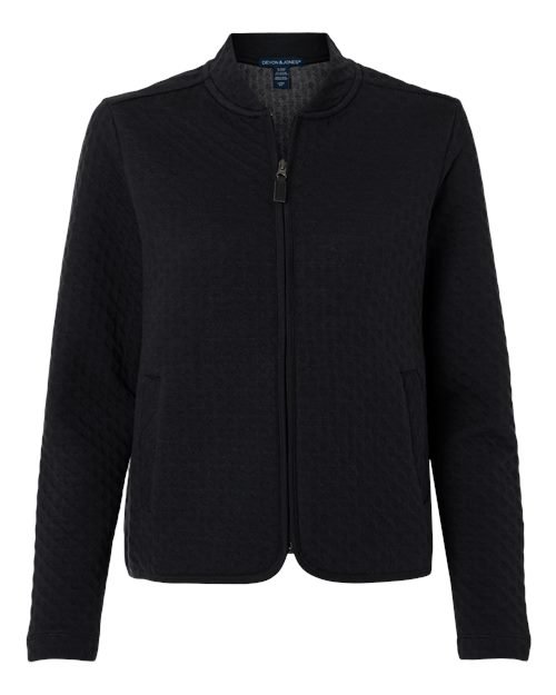 Devon & Jones - Women's Berkeley Textured Full-Zip Jacket - DG740W - Image 2