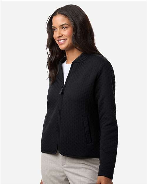 Devon & Jones - Women's Berkeley Textured Full-Zip Jacket - DG740W - Image 8