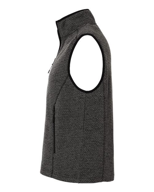 North End - Men's Jasper Jacquard Fleece Vest - NE731 - Image 5
