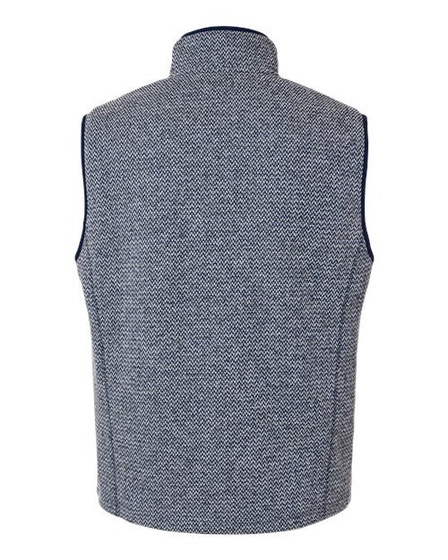 North End - Men's Jasper Jacquard Fleece Vest - NE731 - Image 10