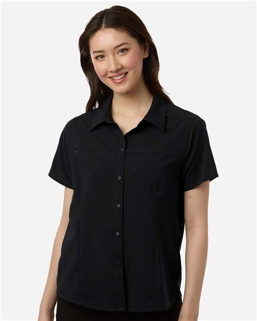CORE365 Women's UltraUVP Shoreline Short Sleeve Staff Shirt - CE520W - Image 6