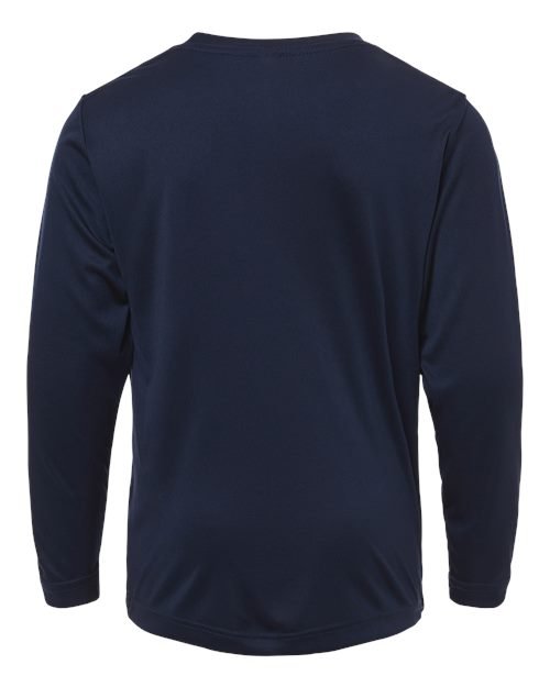CORE365 Youth Capital Performance Long Sleeve T-Shirt - CE10LY - Image 7