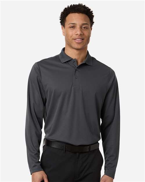 CORE365 - Men's Nova Performance Long Sleeve Pique Polo - CE108L - Image 9