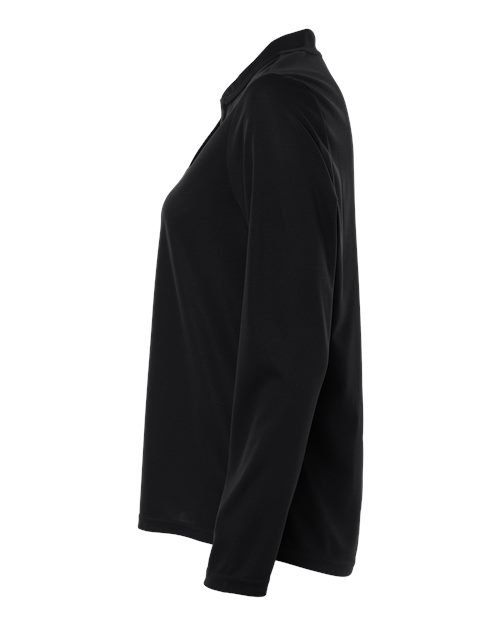 CORE365 - Women's Nova Performance Long Sleeve Pique Polo - CE108LW - Image 5