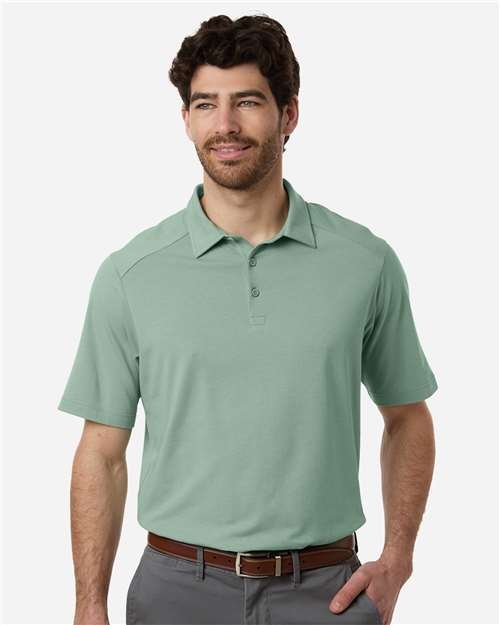 Devon & Jones - Men's Seaton Pebble Textured Polo - DG102 - Image 6